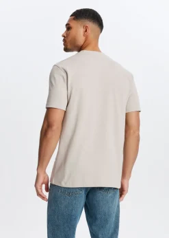 T-Shirts<The Sting T-shirt met merk logo kit, donker