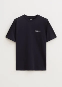 T-Shirts<The Sting T-shirt met merk logo donkerblauw