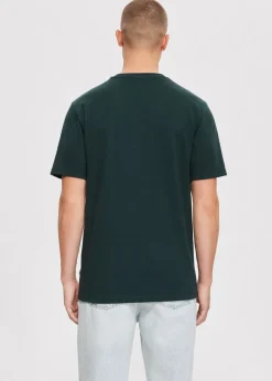 T-Shirts<The Sting T-shirt met merk logo petrol