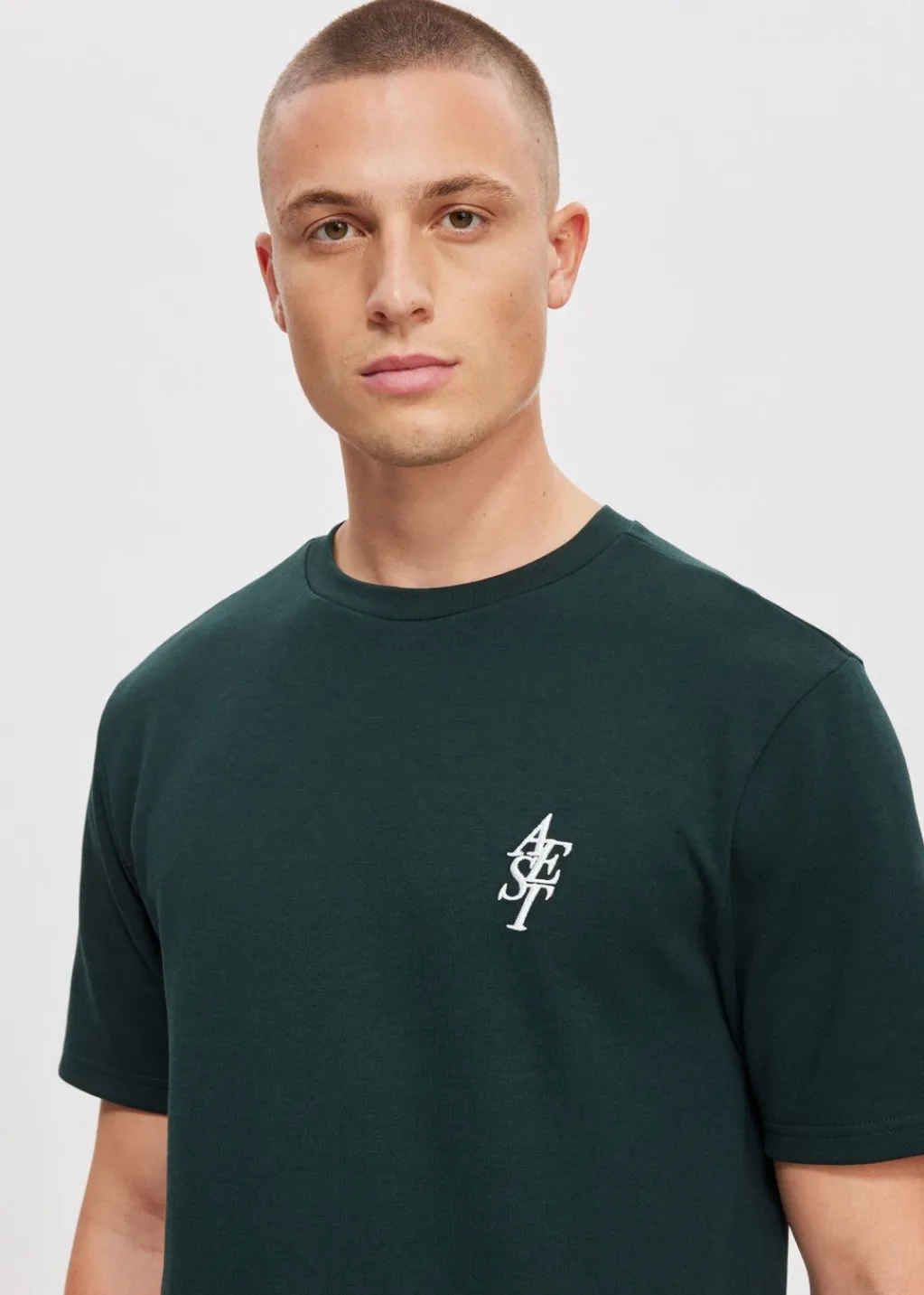 T-Shirts<The Sting T-shirt met merk logo petrol