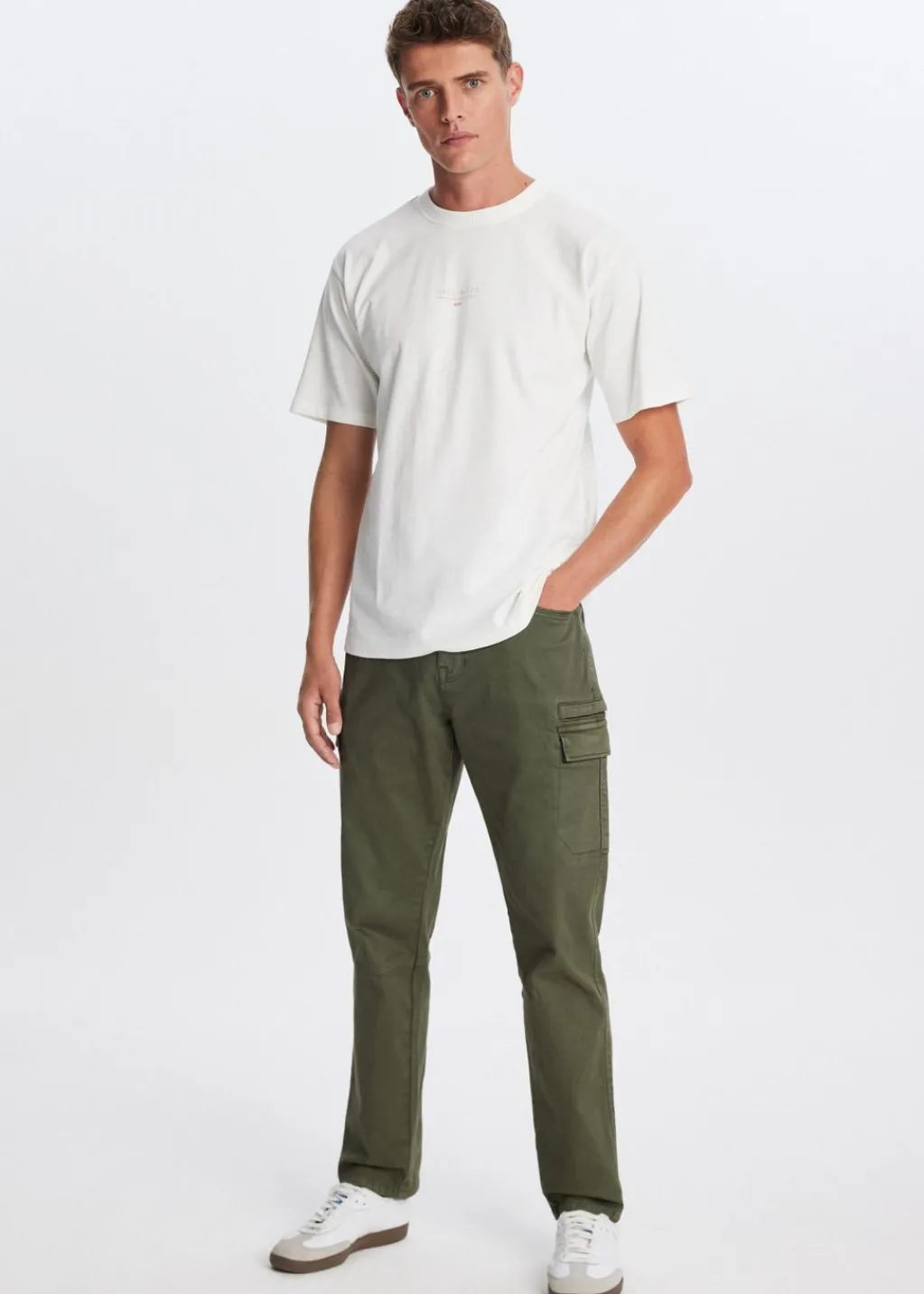 T-Shirts<The Sting T-shirt met print kompas wit, off-white