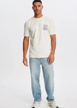 T-Shirts<The Sting T-shirt met print reigne ecru
