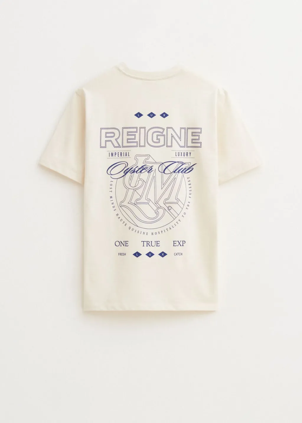 T-Shirts<The Sting T-shirt met print reigne ecru