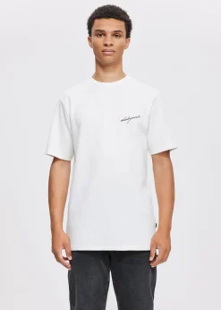 T-Shirts<The Sting T-shirt met tekst print bordeaux