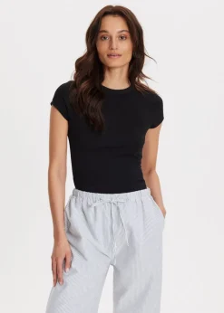 T-Shirts|Basics<The Sting T-shirt zacht zwart