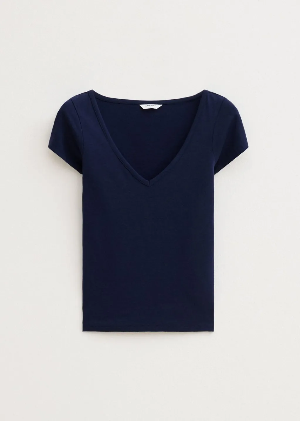 Basics|T-Shirts<The Sting T-shirt zacht donkerblauw