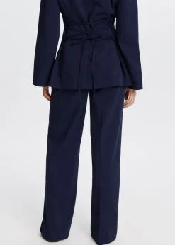 Broeken<The Sting Twill broek donkerblauw