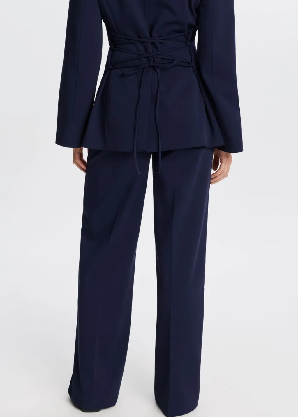 Broeken<The Sting Twill broek donkerblauw