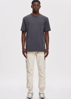 Broeken<The Sting Twill cargobroek ecru