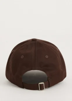 Petten<The Sting Twill pet met print donkerbruin