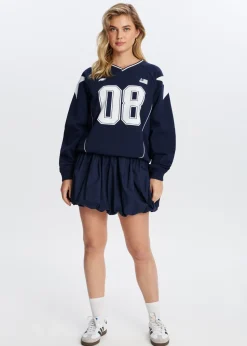 Sweaters En Hoodies<The Sting Varsity sweater donkerblauw