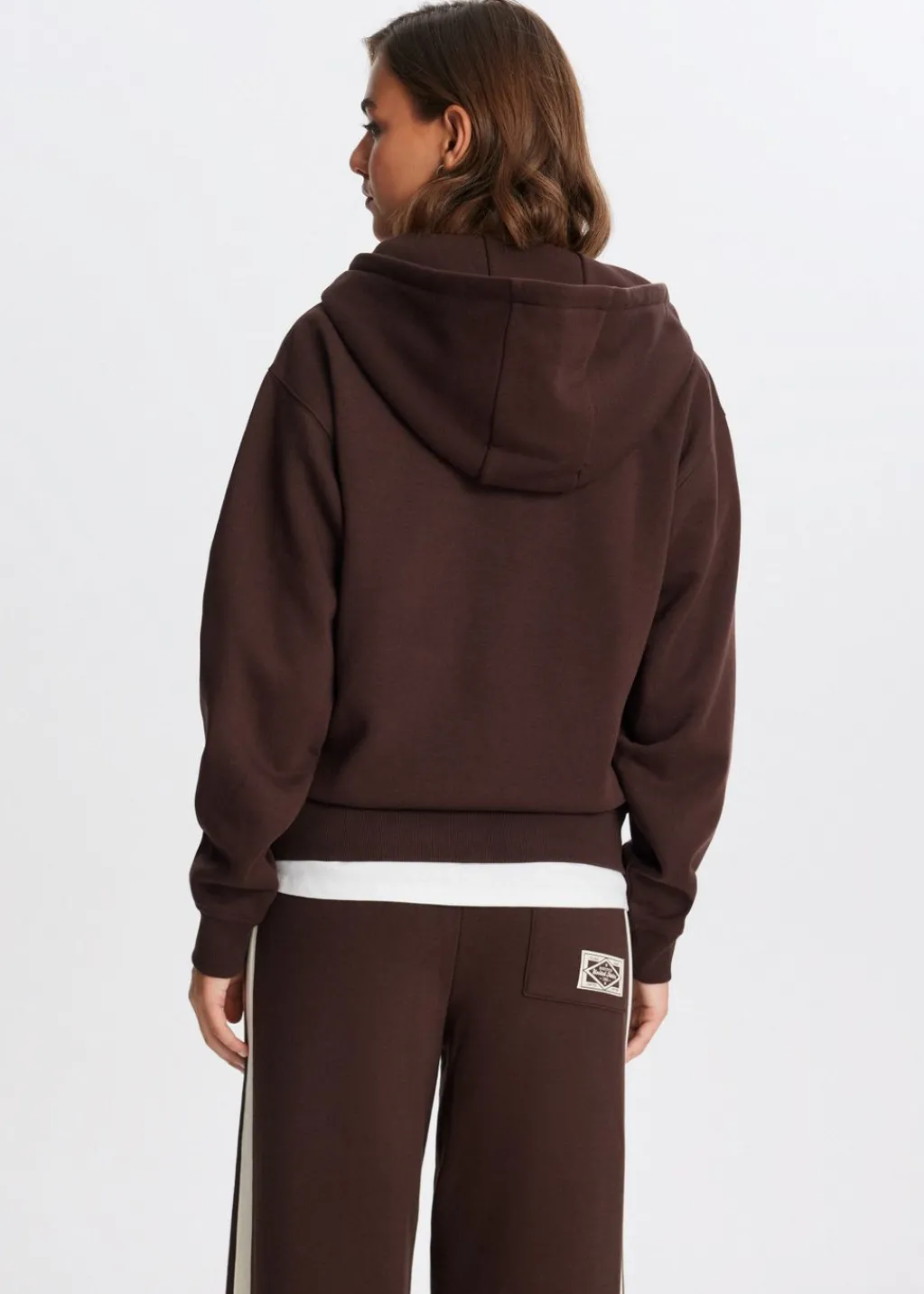 Truien En Vesten<The Sting Varsity vest donkerbruin