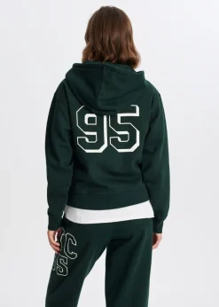 Truien En Vesten<The Sting Varsity vest donkergroen