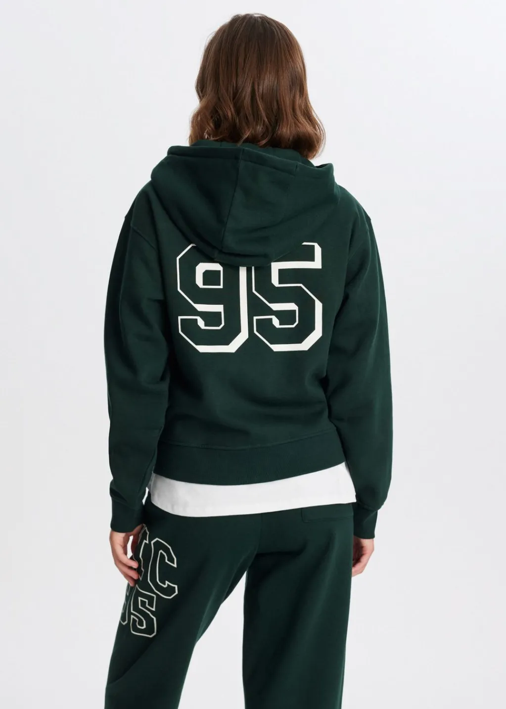 Truien En Vesten<The Sting Varsity vest donkergroen
