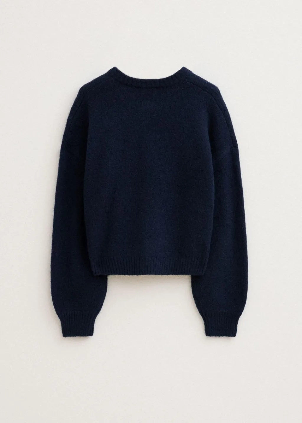 Truien En Vesten<The Sting Vest met balloon mouwen donkerblauw
