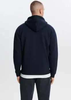 Truien En Vesten<The Sting Vest met capuchon donkerblauw