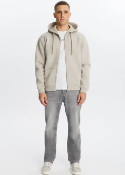 Truien En Vesten<The Sting Vest met capuchon grijs