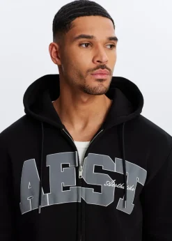 Sweaters En Hoodies|Truien En Vesten<The Sting Vest met merk zwart