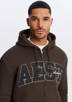Sweaters En Hoodies|Truien En Vesten<The Sting Vest met merk bruin