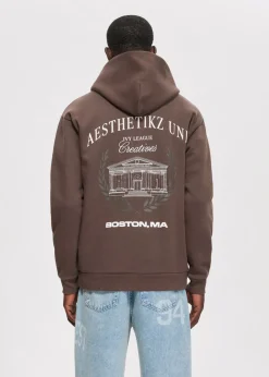 Sweaters En Hoodies|Truien En Vesten<The Sting Vest met print uni bruin