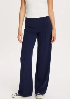 Basics|Broeken<The Sting Wijde broek donkerblauw