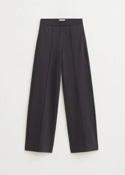 Basics|Broeken<The Sting Wijde broek antraciet