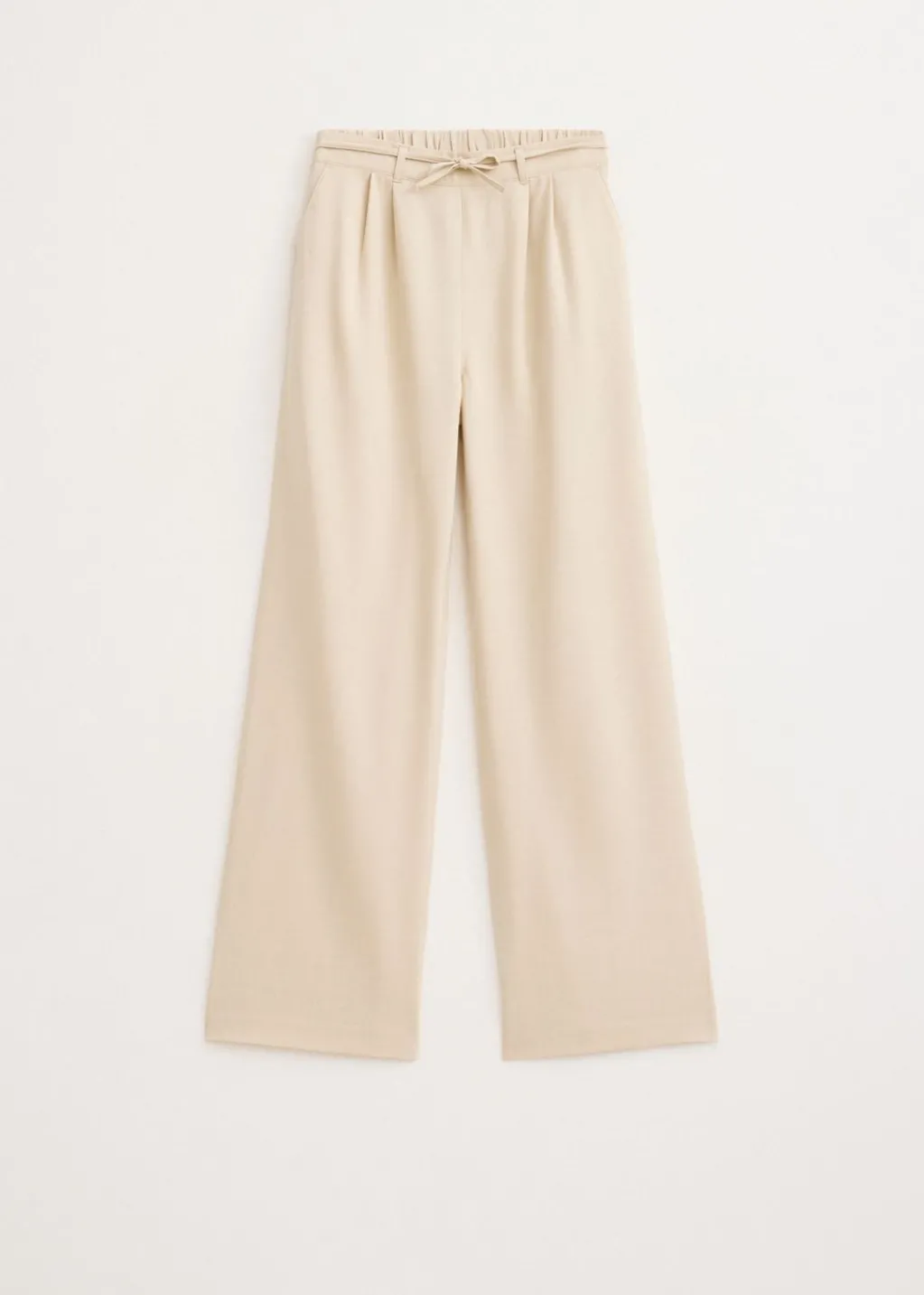 Broeken<The Sting Wijde broek met plooien nude, melee